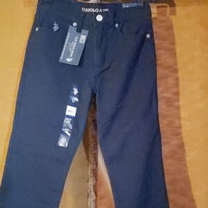 ❤️US Polo Assn Boys Straight Twill Pants